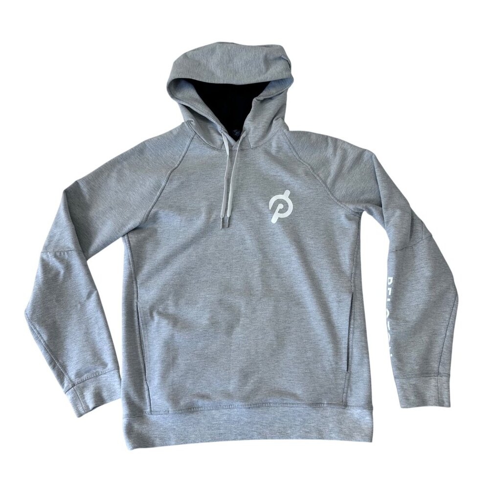 Lululemon Hoodie Mens Small Gray City Sweat Peloton Pullover Sweatshirt Gym Yoga